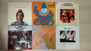 Lote 25 disco vinilo