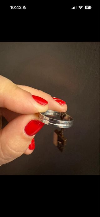 Anello Unoaerre Argento Nuovo Donna/Uomo