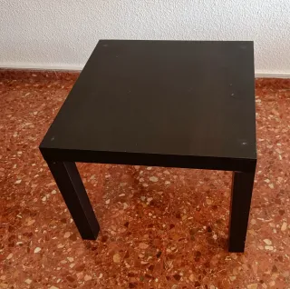 Mesita auxiliar Ikea Lack negra