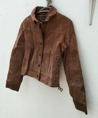 Chaqueta JVP Creation Piel Marrón Talla S