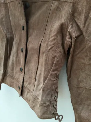 Chaqueta JVP Creation Piel Marrón Talla S