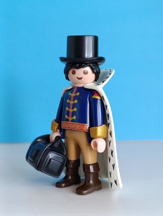 Playmobil noble victoriano con capa