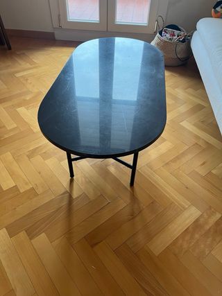 Tavolino Maisons du Monde marmo nero