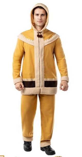 Disfraz esquimal hombre talla única