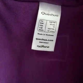 Cazadora Quechua Talla 12 años