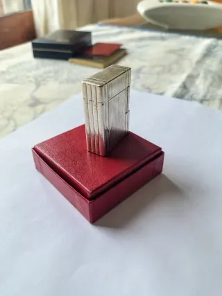 Accendino S.T. Dupont Argento Originale