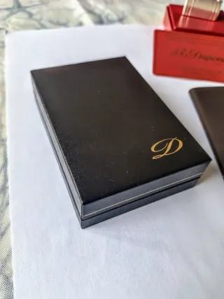 Accendino S.T. Dupont Argento Originale