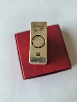 Accendino S.T. Dupont Argento Originale