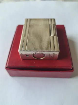 Accendino S.T. Dupont Argento Originale