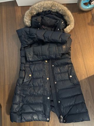 Abrigo plumas Tommy Hilfiger azul