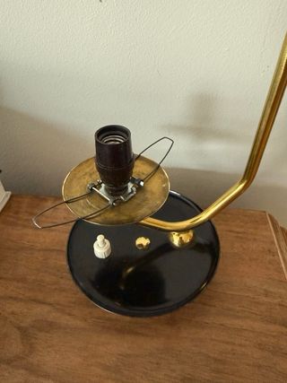 Pareja de Lámparas de Mesa Vintage Mid-Century