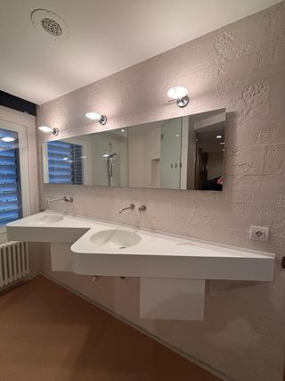 Encimeras Corian: Lavabo y Cocina