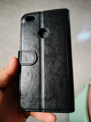 Funda cuero Xiaomi Redmi Note 5A Negra