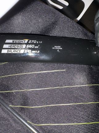 Raqueta Babolat con funda