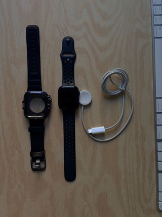 Apple Watch Series 7 45mm GPS Negro/Plata