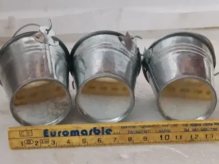 Set 3 Secchielli per PresepeBambol 5 euro al pezzo