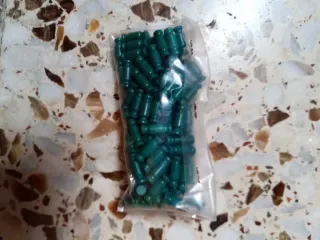 4 Bolsas Piezas K'nex Verdes