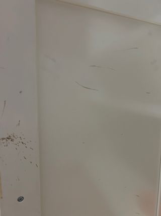 Estantería y mueble blanco