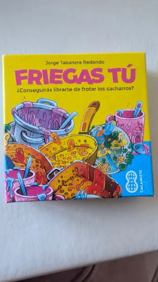 Friegas tú. Juego de mesa