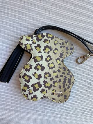 BOLSO CLUTCH TOUS NUEVO (MONEDERO LLAVERO)