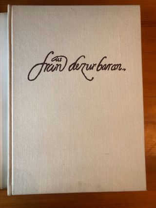 Libro Zurbarán de José María Carrascal Muñoz