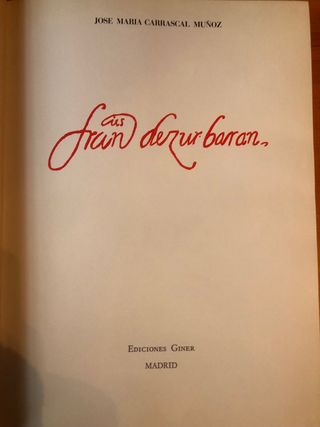 Libro Zurbarán de José María Carrascal Muñoz