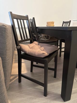 Mesa comedor 200x105 y 6 sillas