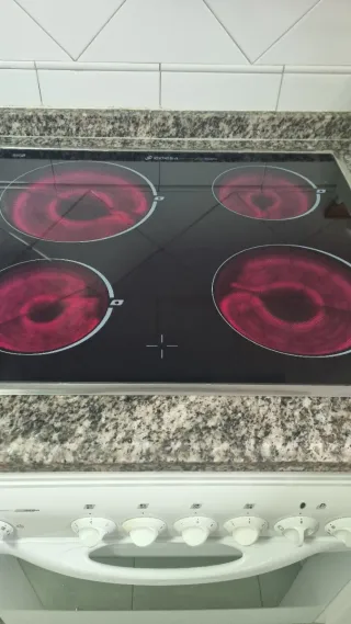 Horno y placa vitrocerámica Edesa