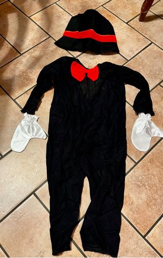 Costume ragnetto bambino 2/4 anni