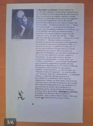 Ernesto Sábato varios libros