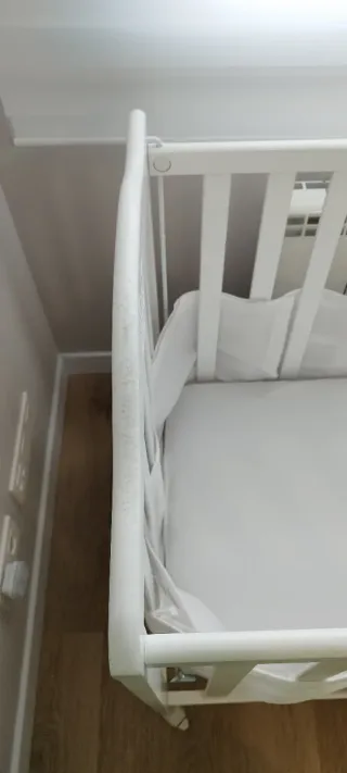 Cuna Micuna bebé con colchón