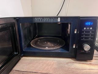 Microondas Samsung MG23F302TAK Negro/Plata