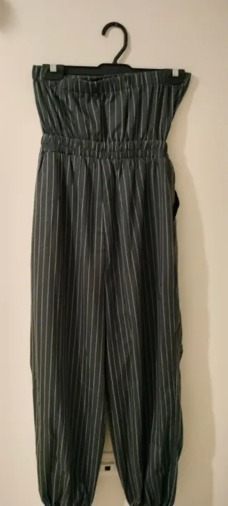 Mono strapless rayas