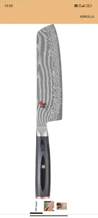 Coltello Nakiri Miyabi 17 cm