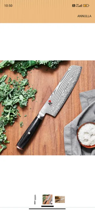 Coltello Nakiri Miyabi 17 cm