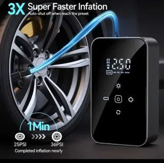 Compresor de Aire Inalámbrico para Neumáticos etc.