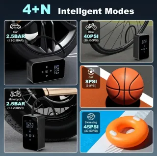 Compresor de Aire Inalámbrico para Neumáticos etc.