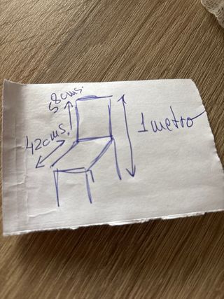 4 Sillas Salón Cuero Sintético