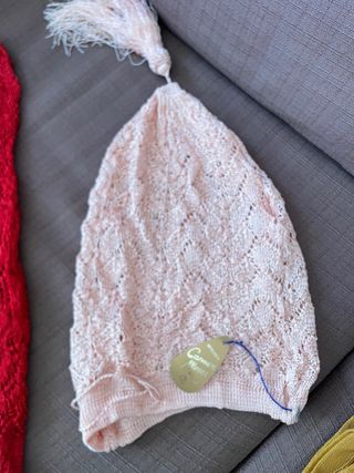 Goyesca niña seda natural, salmón