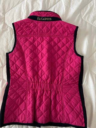 Chaleco El Capote rosa fucsia