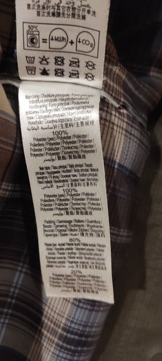 Chaqueta de invierno Quechua verde militar