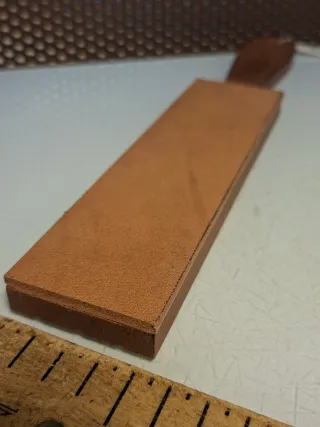 Asentador de filo de cuero