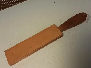 Asentador de filo de cuero