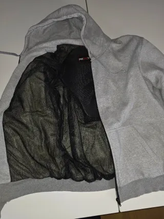 Sudadera Casual Kevlar Moto Gris