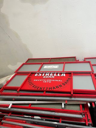 Nevera Estrella Damm Botellero