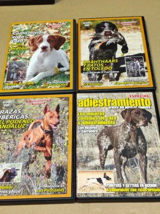 Lote 18 DVDs de Caza