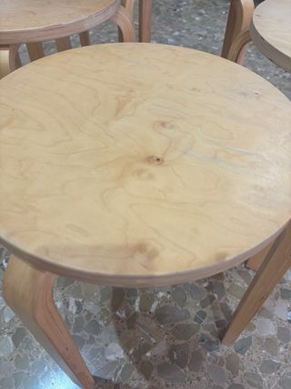 Taburetes Frosta Ikea Madera (5 uds)