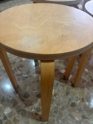 Taburetes Frosta Ikea Madera (5 uds)