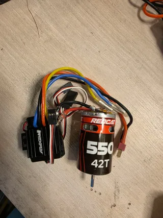 Motor Redcat 550 42T Crawler con variador