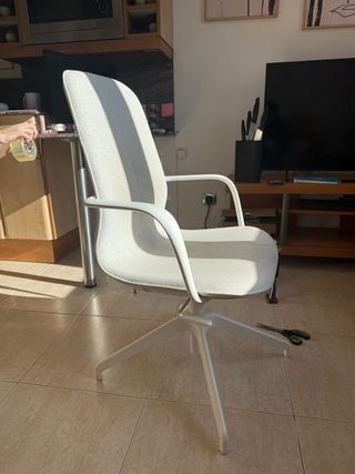 Silla de oficina Ikea beige